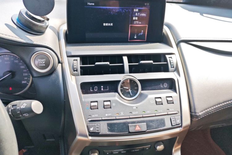 Used Lexus NX 2018 300 Front-Drive Freeline Edition Audio And AC Panel