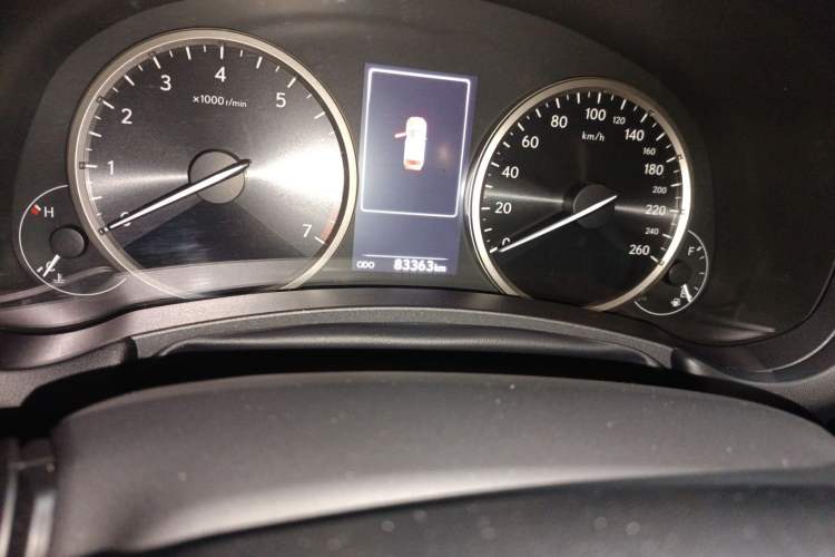 Used Lexus NX 2018 300 Front-Drive Freeline Edition Odometer Close Up