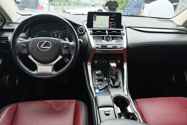 Used Lexus NX 2018 300h Front-Wheel-Drive FENGSHANG Version China V Emission Standard Center Console