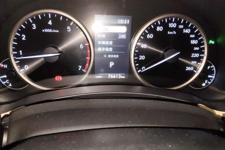 Used Lexus NX 2018 300 Front-Drive Freeline Edition Odometer Close Up