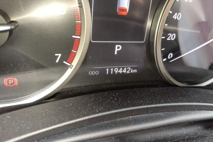 Used Lexus NX 2018 300 Front-Drive Freeline Edition Odometer Close Up