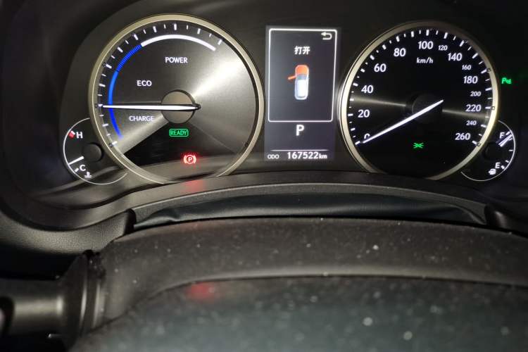 Used Lexus NX 2018 300h Front-Wheel-Drive FENGSHANG Version China V Emission Standard Odometer Close Up
