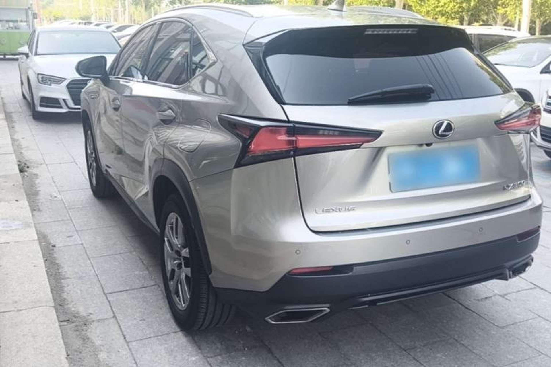 Used Lexus NX 2018 300 All-Wheel Drive Fēngshàng Edition Rear Left 45 Deg