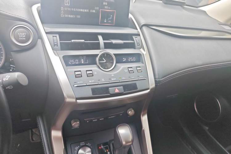 Used Lexus NX 2018 200 Front-Wheel-Drive X-Trail Version China V Standard Audio And AC Panel