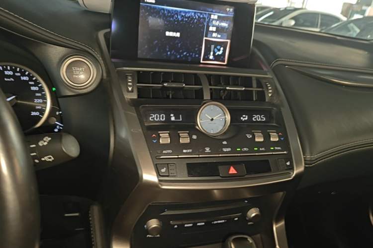 Used Lexus NX 2018 300 Front-Drive Freeline Edition Audio And AC Panel