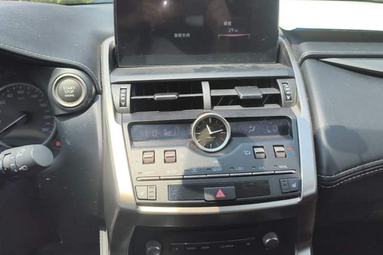 Used Lexus NX 2018 300 Front-Drive Freeline Edition Audio And AC Panel