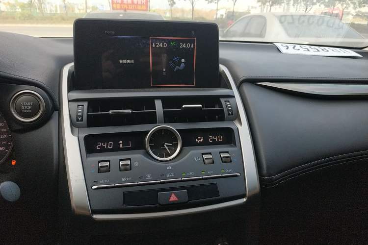 Used Lexus NX 2018 200 Front-Wheel-Drive X-Trail Version China V Standard Audio And AC Panel