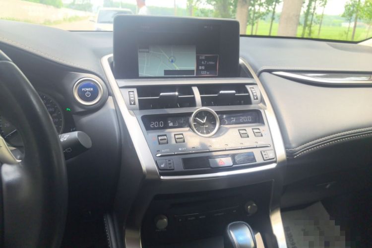 Used Lexus NX 2018 300h All-Wheel-Drive FENGZHI Edition China V Emission Standard Audio And AC Panel