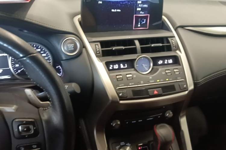 Used Lexus NX 2018 300 Front-Drive Freeline Edition Audio And AC Panel