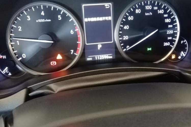 Used Lexus NX 2018 300 Front-Drive Freeline Edition Odometer Close Up