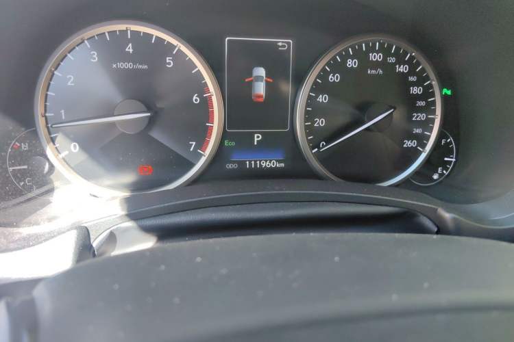 Used Lexus NX 2018 300 Front-Drive Freeline Edition Odometer Close Up
