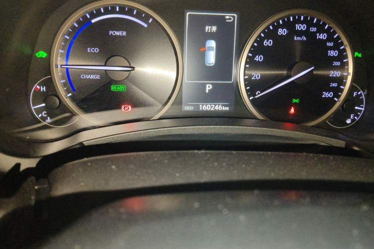 Used Lexus NX 2018 300h Front-Wheel-Drive FENGSHANG Version China V Emission Standard Odometer Close Up