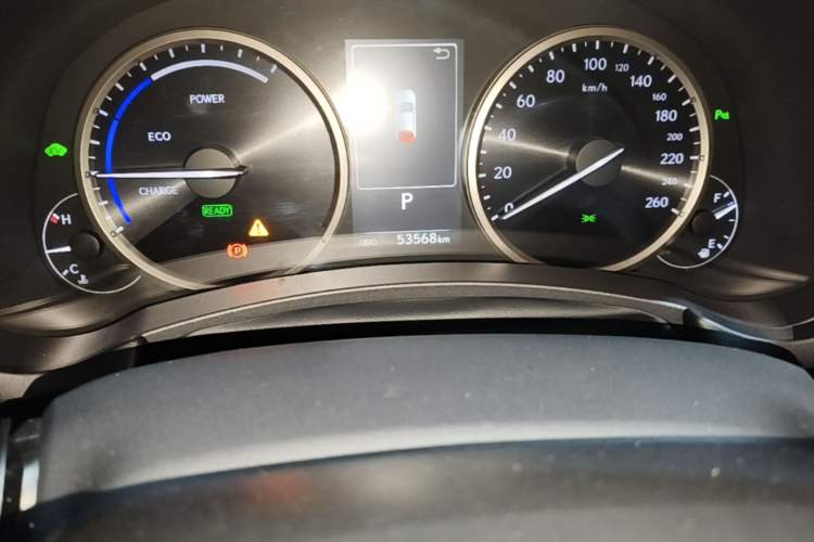 Used Lexus NX 2018 300h Front-Wheel-Drive FENGSHANG Version China V Emission Standard Odometer Close Up