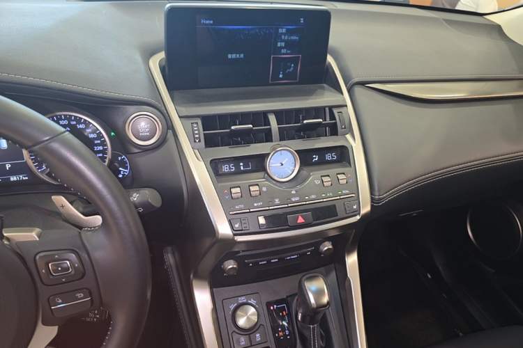 Used Lexus NX 2018 300 Front-Drive Freeline Edition Audio And AC Panel