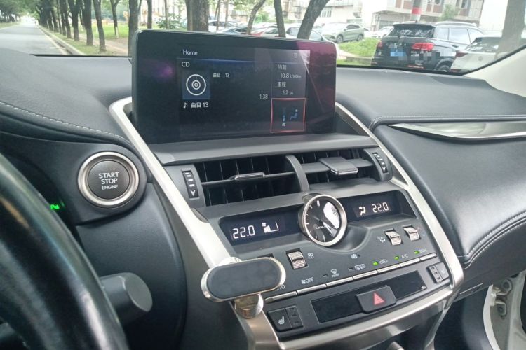 Used Lexus NX 2018 300 Front-Drive Freeline Edition Audio And AC Panel