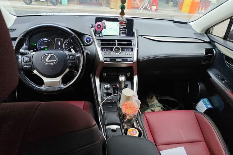 Used Lexus NX 2018 300h Front-Wheel-Drive FENGSHANG Version China V Emission Standard Center Console