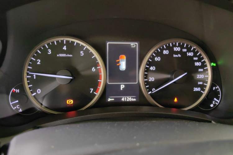 Used Lexus NX 2018 300 Front-Drive Freeline Edition Odometer Close Up