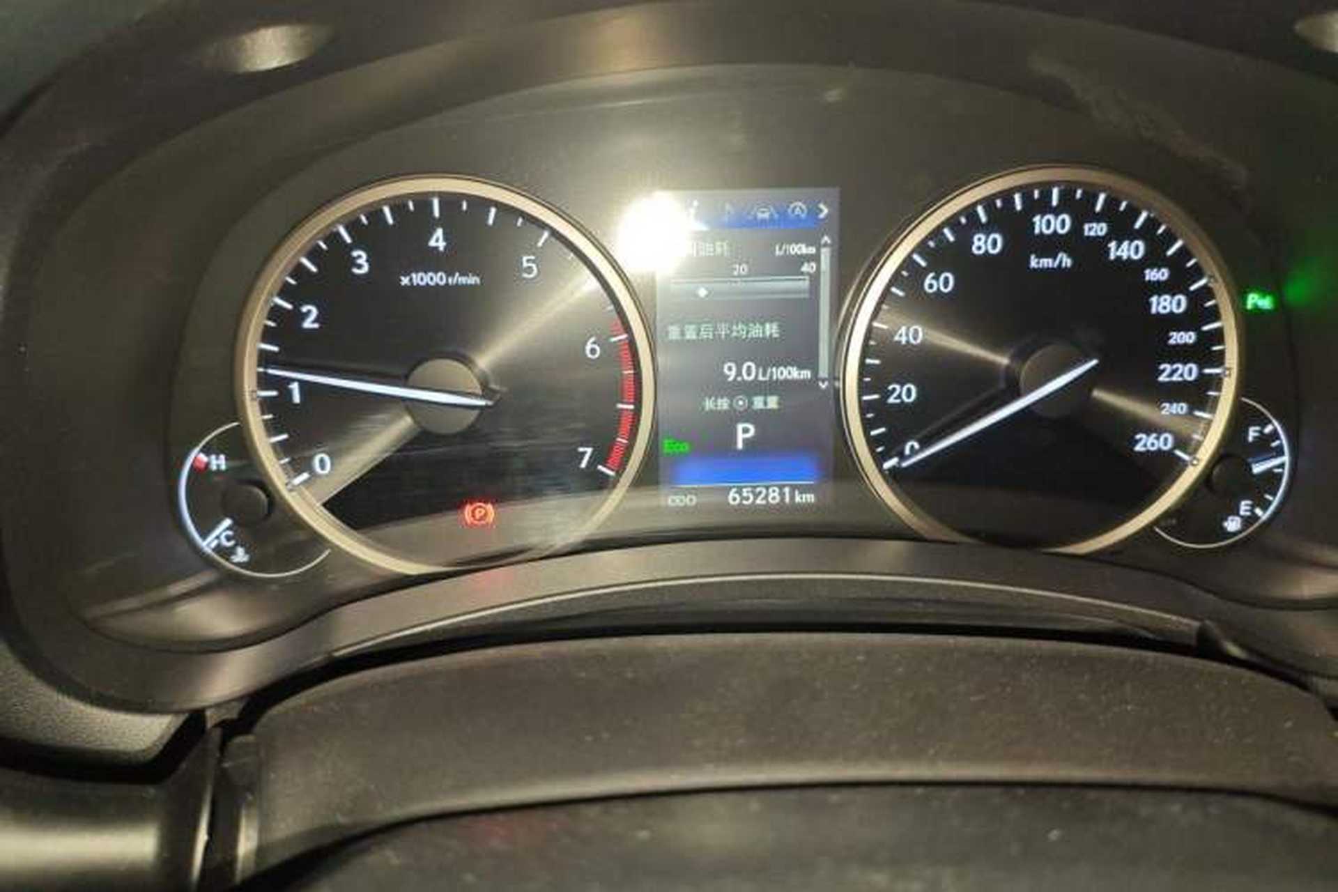 Used Lexus NX 2018 300 Front-Drive Freeline Edition Odometer Close Up