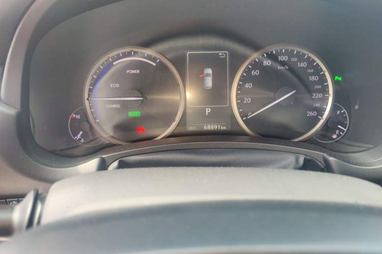 Used Lexus NX 2018 300h All-Wheel-Drive FENGZHI Edition China V Emission Standard Odometer Close Up