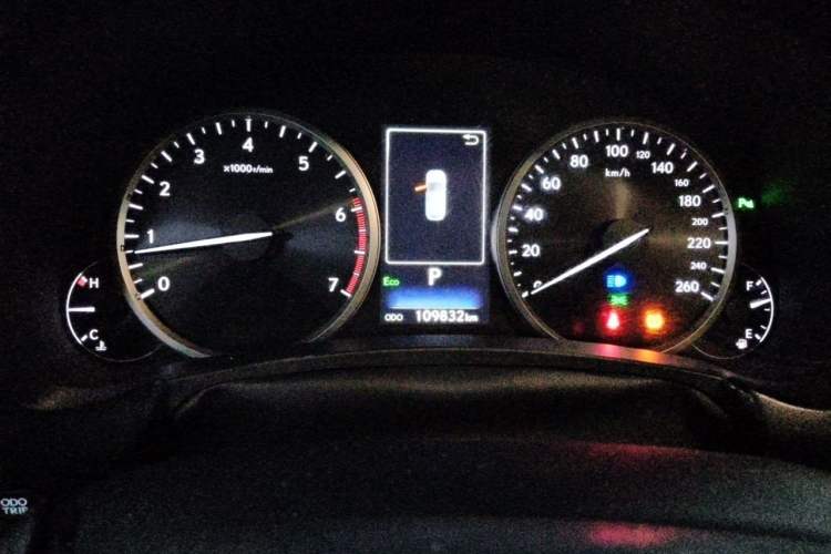 Used Lexus NX 2018 300 Front-Drive Freeline Edition Odometer Close Up