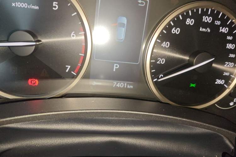 Used Lexus NX 2018 300 Front-Drive Freeline Edition Odometer Close Up