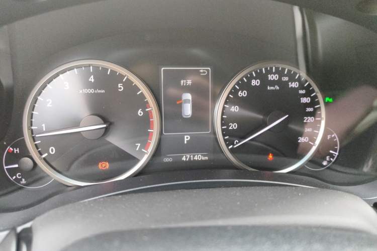 Used Lexus NX 2018 300 Front-Drive Freeline Edition Odometer Close Up