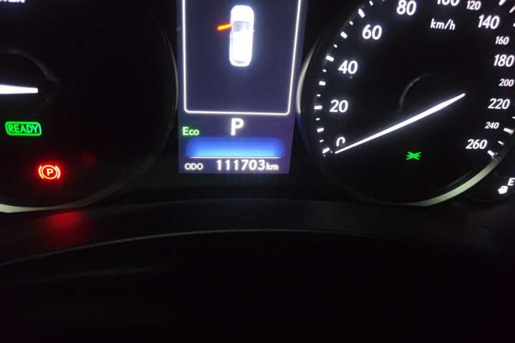 Used Lexus NX 2019 300h Millionth Anniversary Limited Edition China VI Standard Odometer Close Up