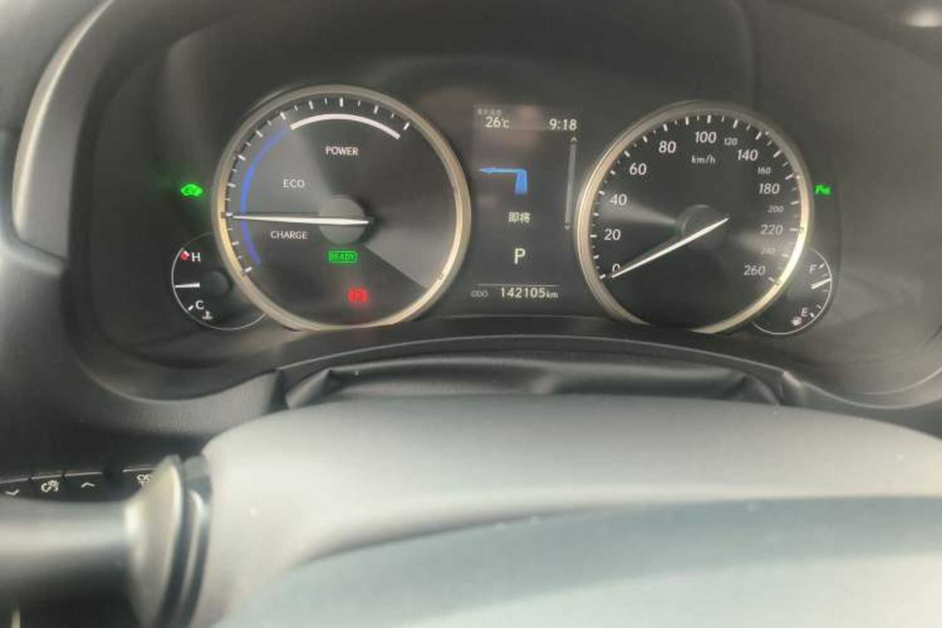 Used Lexus NX 2019 300h Millionth Anniversary Limited Edition China VI Standard Odometer Close Up