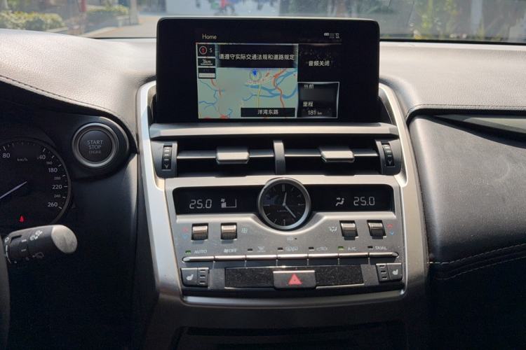 Used Lexus NX 2020 200 All-Wheel Drive Fēngshàng Version China VI Standard Audio And AC Panel