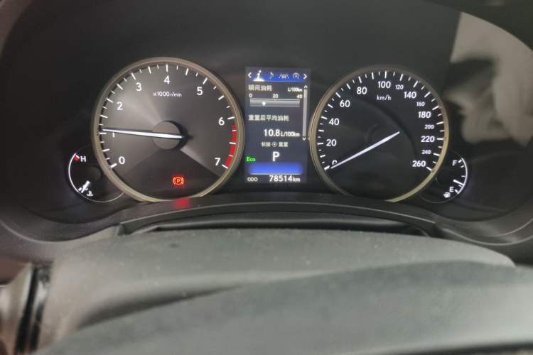 Used Lexus NX 2020 200 Front-Wheel Drive Freeline Edition China VI Standard Odometer Close Up