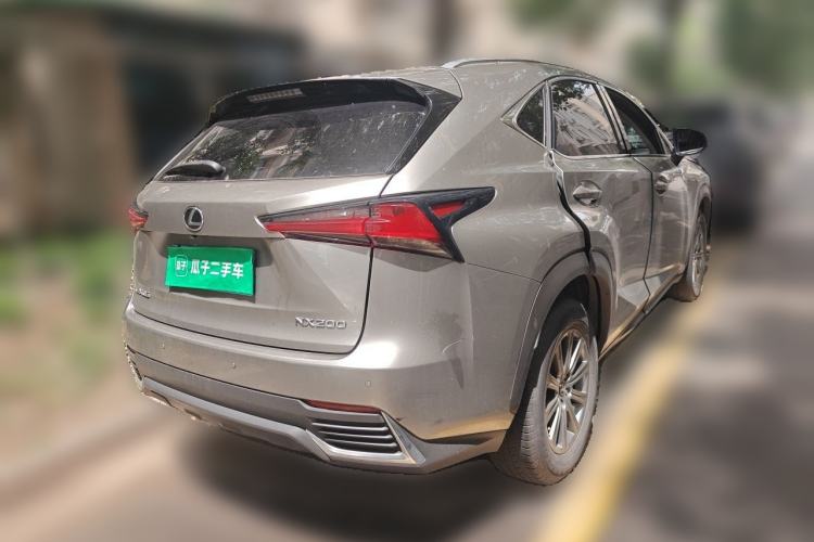 Used Lexus NX 2020 200 All-Wheel Drive Fēngshàng Version China VI Standard Rear Right 45 Deg