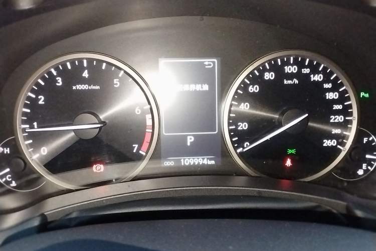 Used Lexus NX 2020 200 Front-Wheel Drive Freeline Edition China V Standard Instrument Cluster