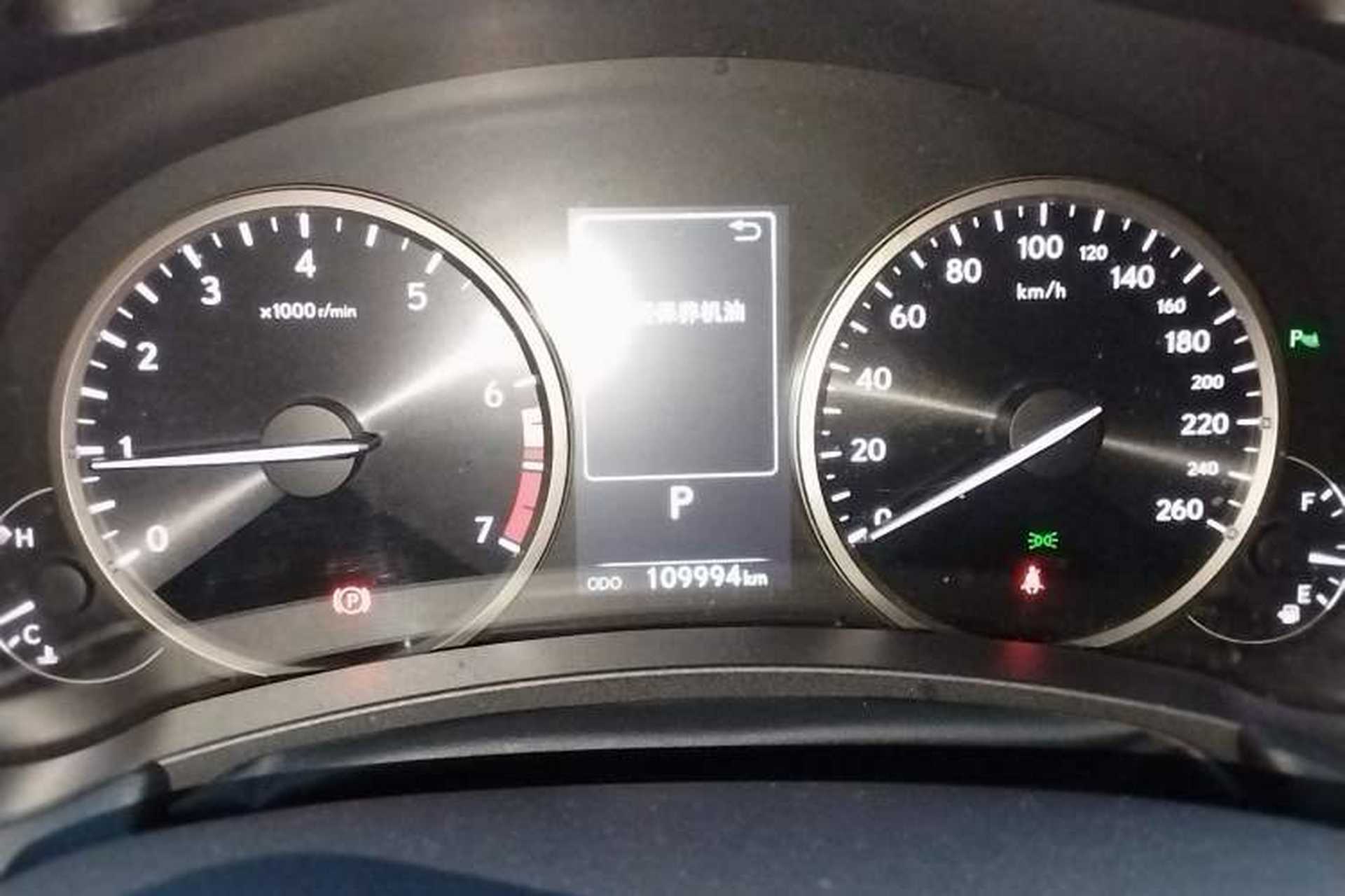 Used Lexus NX 2020 200 Front-Wheel Drive Freeline Edition China V Standard Instrument Cluster