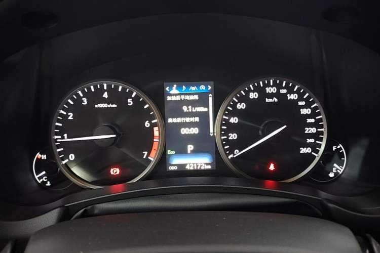 Used Lexus NX 2020 200 Front-Wheel Drive Vmotion Edition China VI Standard Instrument Cluster