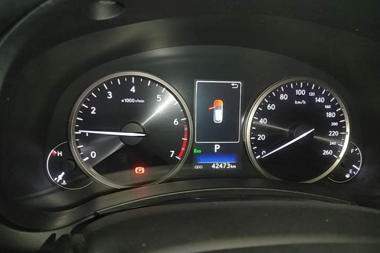 Used Lexus NX 2020 200 Front-Wheel Drive Freeline Edition China VI Standard Instrument Cluster