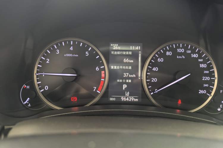 Used Lexus NX 2020 200 All-Wheel Drive Fēngshàng Version China VI Standard Odometer Close Up