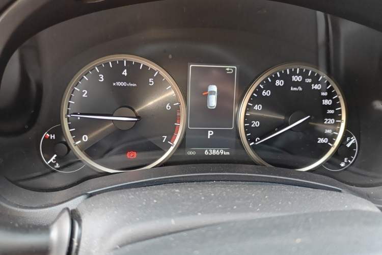 Used Lexus NX 2020 200 Front-Wheel Drive Freeline Edition China VI Standard Odometer Close Up
