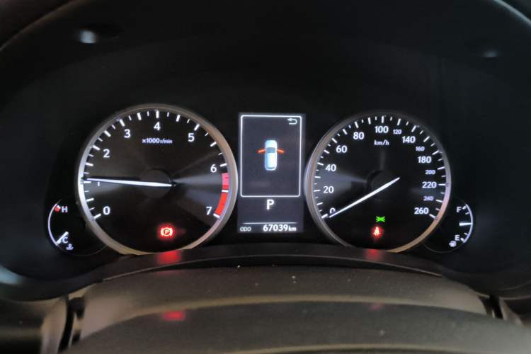 Used Lexus NX 2020 200 Front-Wheel Drive Freeline Edition China VI Standard Instrument Cluster