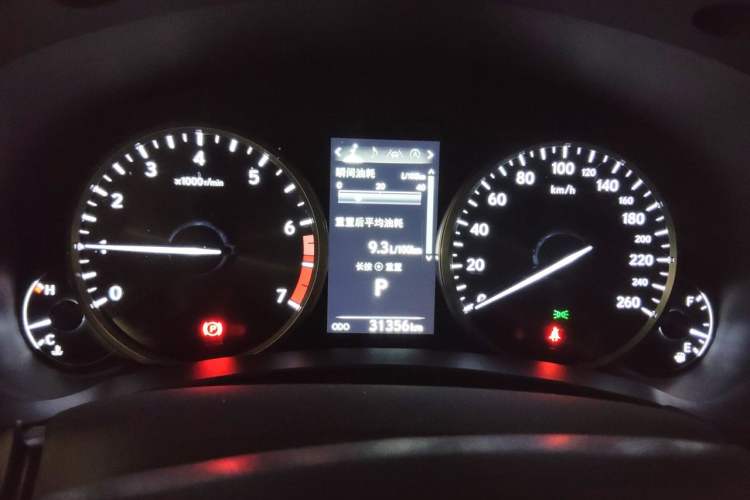 Used Lexus NX 2020 200 Front-Wheel Drive Freeline Edition China VI Standard Instrument Cluster