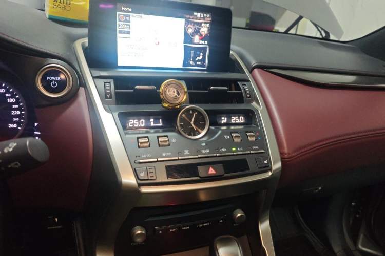 Used Lexus NX 2020 300h Front-Wheel Drive Smart Hybrid Special Limited Edition Audio And AC Panel
