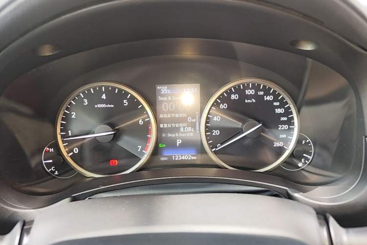 Used Lexus NX 2020 200 Front-Wheel Drive Freeline Edition China VI Standard Instrument Cluster