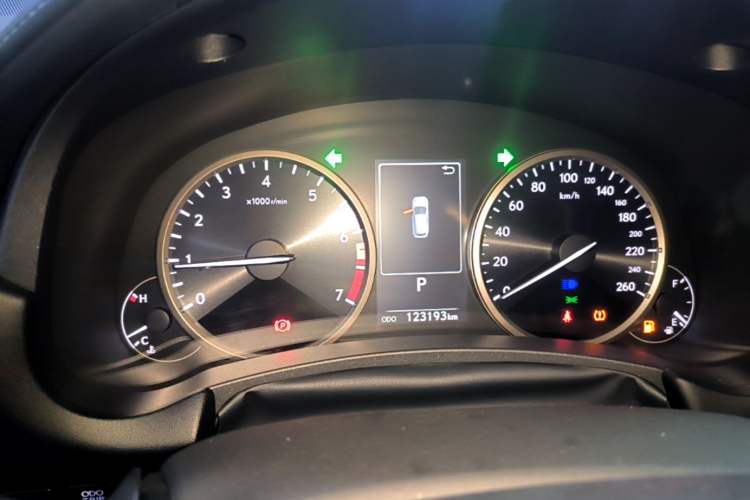 Used Lexus NX 2020 200 Front-Wheel Drive Freeline Edition China VI Standard Instrument Cluster