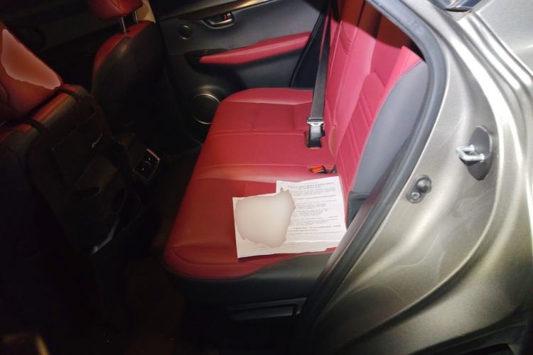 Used Lexus NX 2020 200 All-Wheel Drive Fēngshàng Version China VI Standard Left Rear Seat