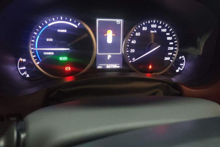 Used Lexus NX 2020 300h Front-Wheel Drive Smart Hybrid Special Limited Edition Odometer Close Up