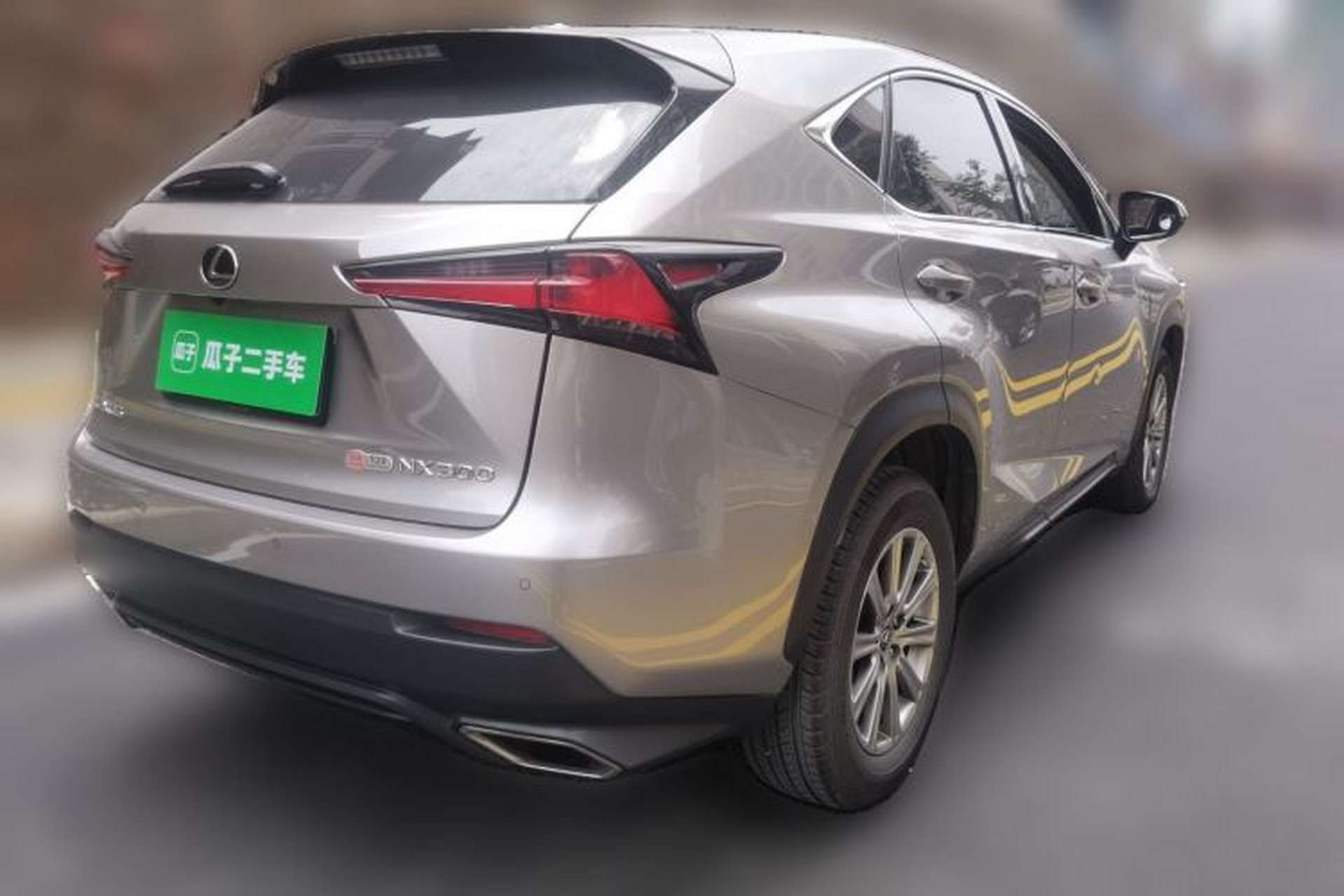 Used Lexus NX 2020 300 Front-Wheel-Drive Frenza Edition China V Standard Rear Right 45 Deg