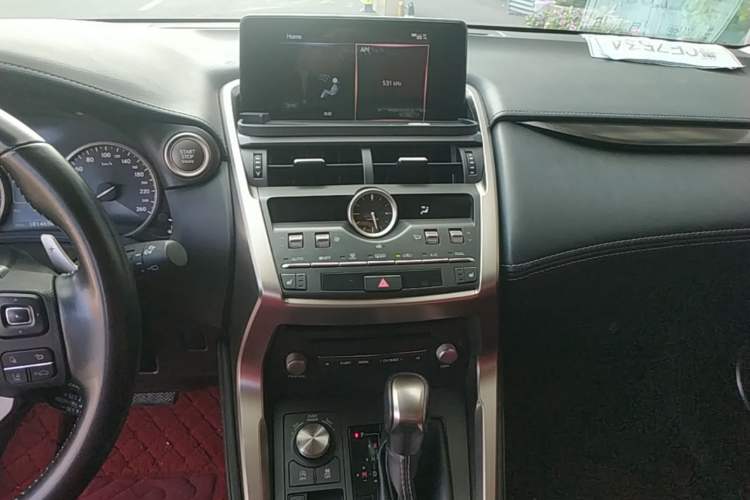 Used Lexus NX 2020 200 All-Wheel Drive Fēngshàng Version China VI Standard Audio And AC Panel