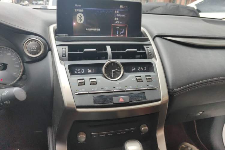 Used Lexus NX 2020 200 Front-Wheel Drive Freeline Edition China VI Standard Audio And AC Panel