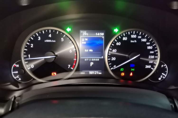 Used Lexus NX 2020 200 Front-Wheel Drive Freeline Edition China VI Standard Instrument Cluster