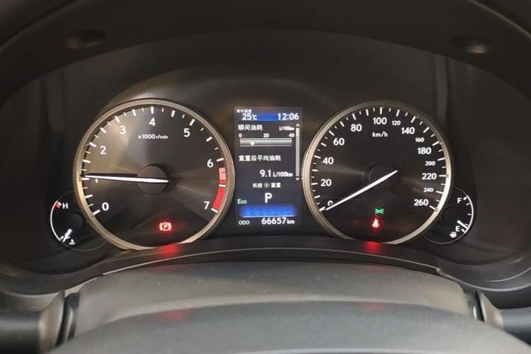 Used Lexus NX 2020 200 Front-Wheel Drive Freeline Edition China VI Standard Instrument Cluster