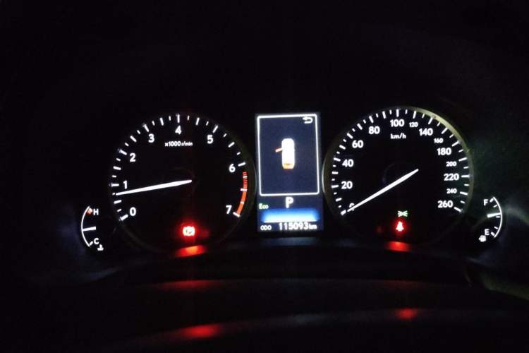 Used Lexus NX 2020 200 Front-Wheel Drive Freeline Edition China VI Standard Instrument Cluster
